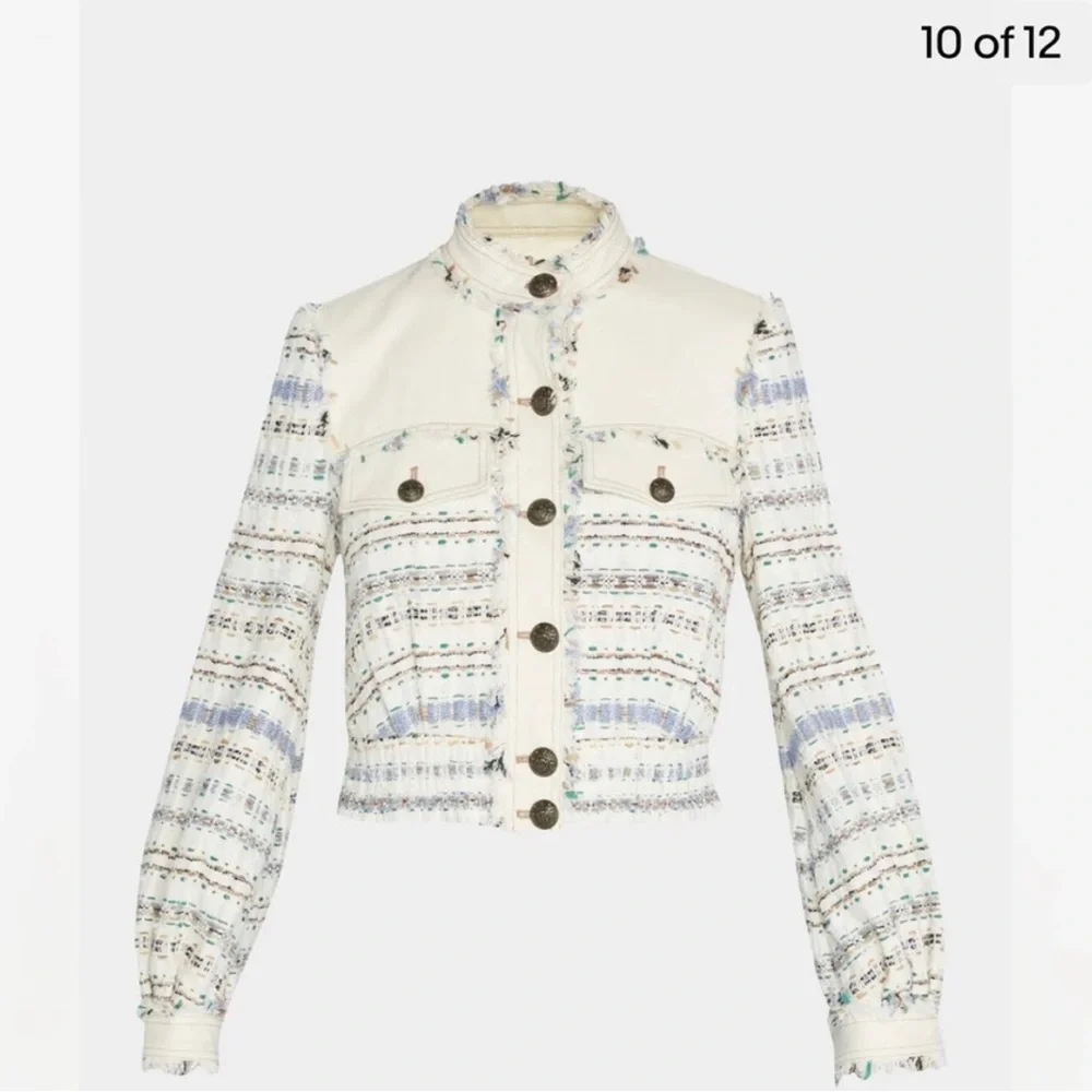 NWT Veronica Beard Darren Tweed Jacket (8) - Picture 1 of 15